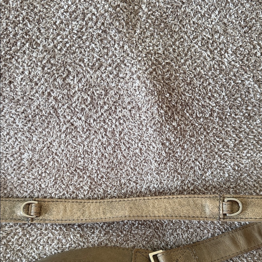 Hammitt Tan Tony Crossbody Bag with Silver Accents - Picture 8 of 11